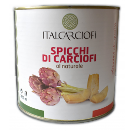 Артишоки різані 2,6 кг у власному соці ТМ "Italcarciofi "